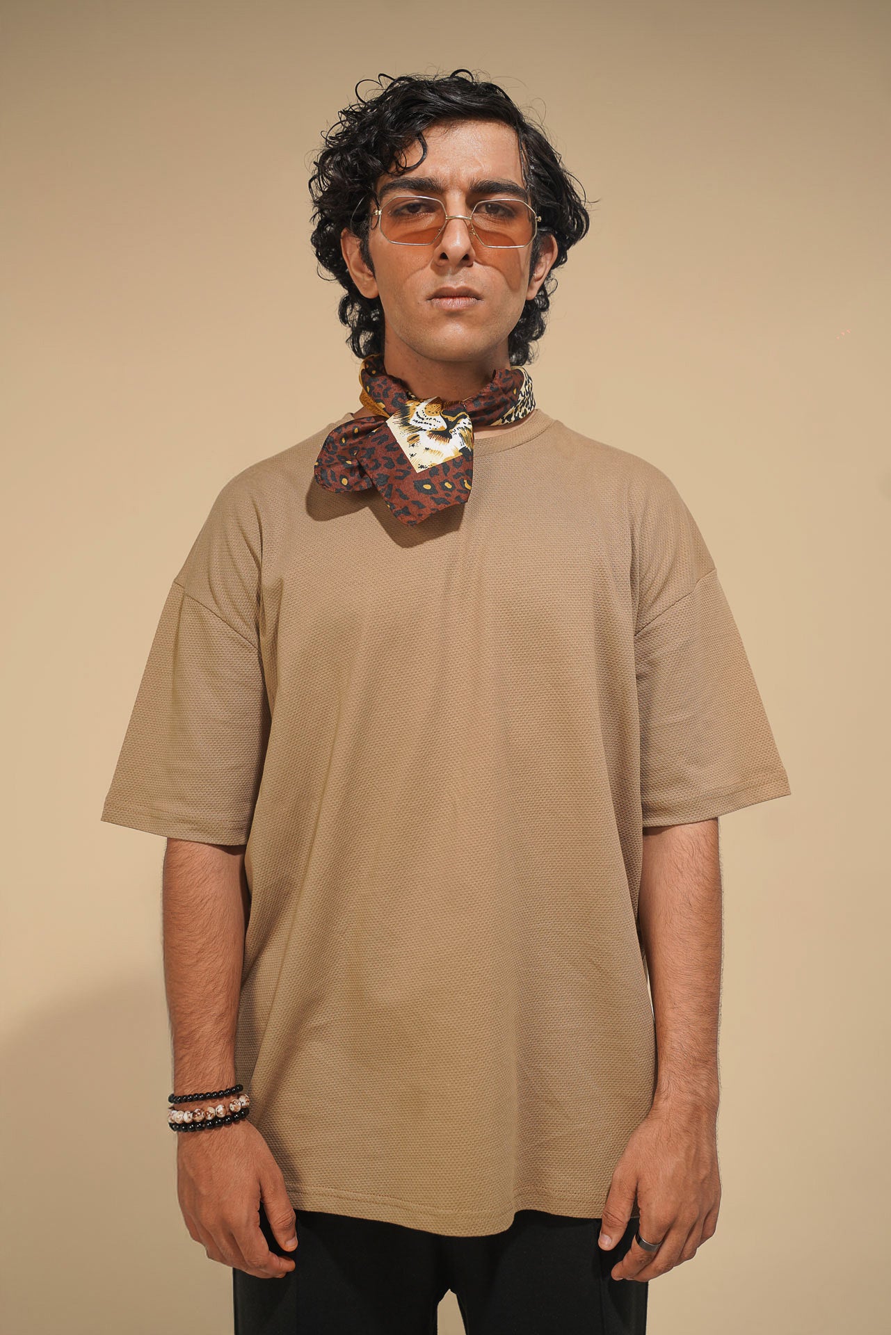 TEXTURED T-SHIRT