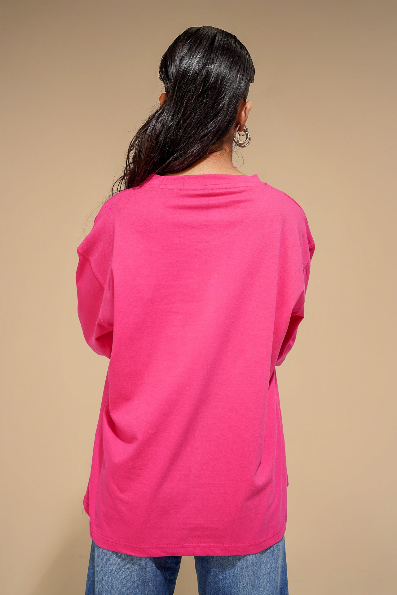 LIGHTWEIGHT WASHED BOXY FIT T-SHIRT