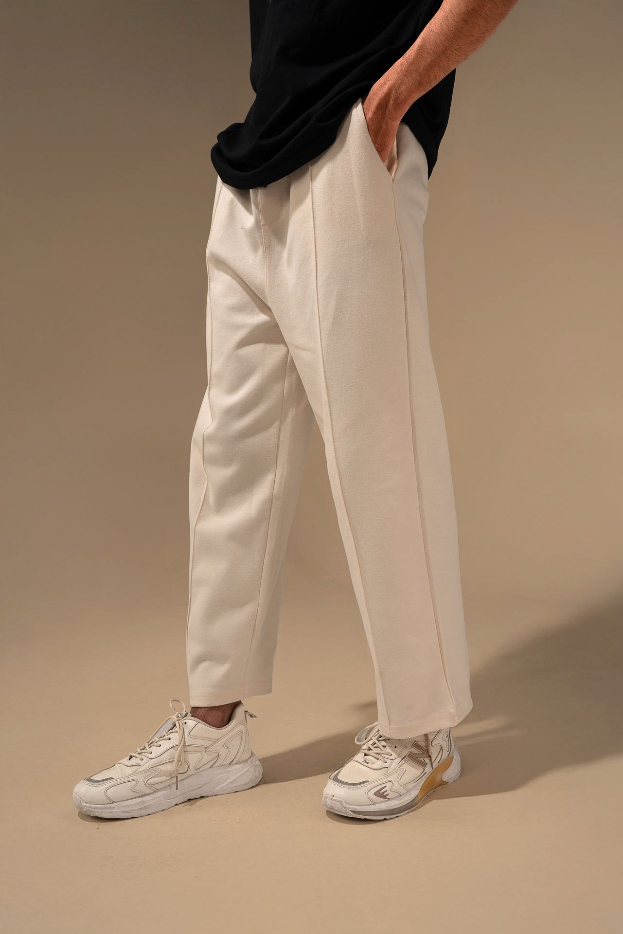 COMFORT FIT JOGGER WAIST TROUSERS