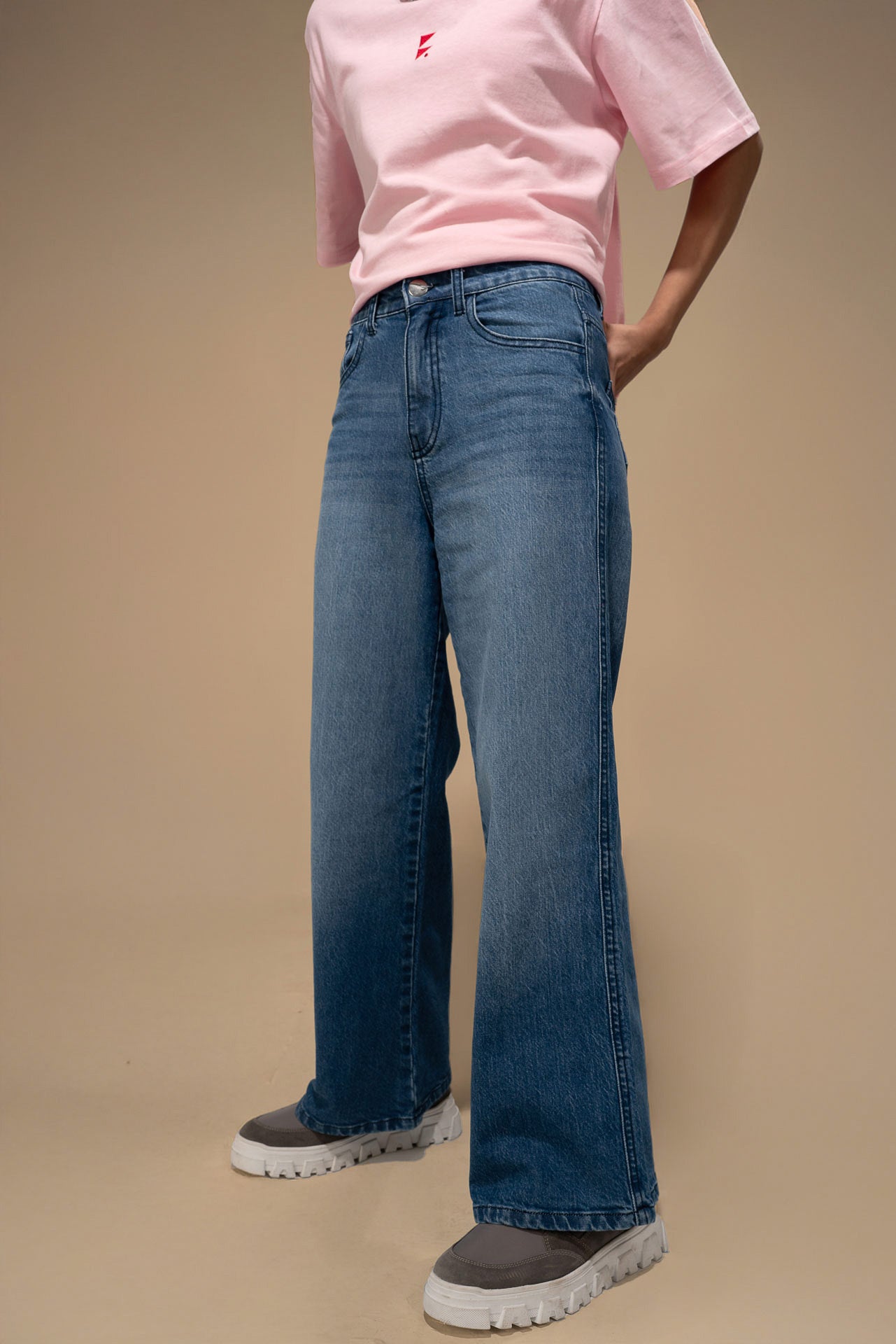 HIGHT WAIST- STRAIGHT-FULL LENGTH