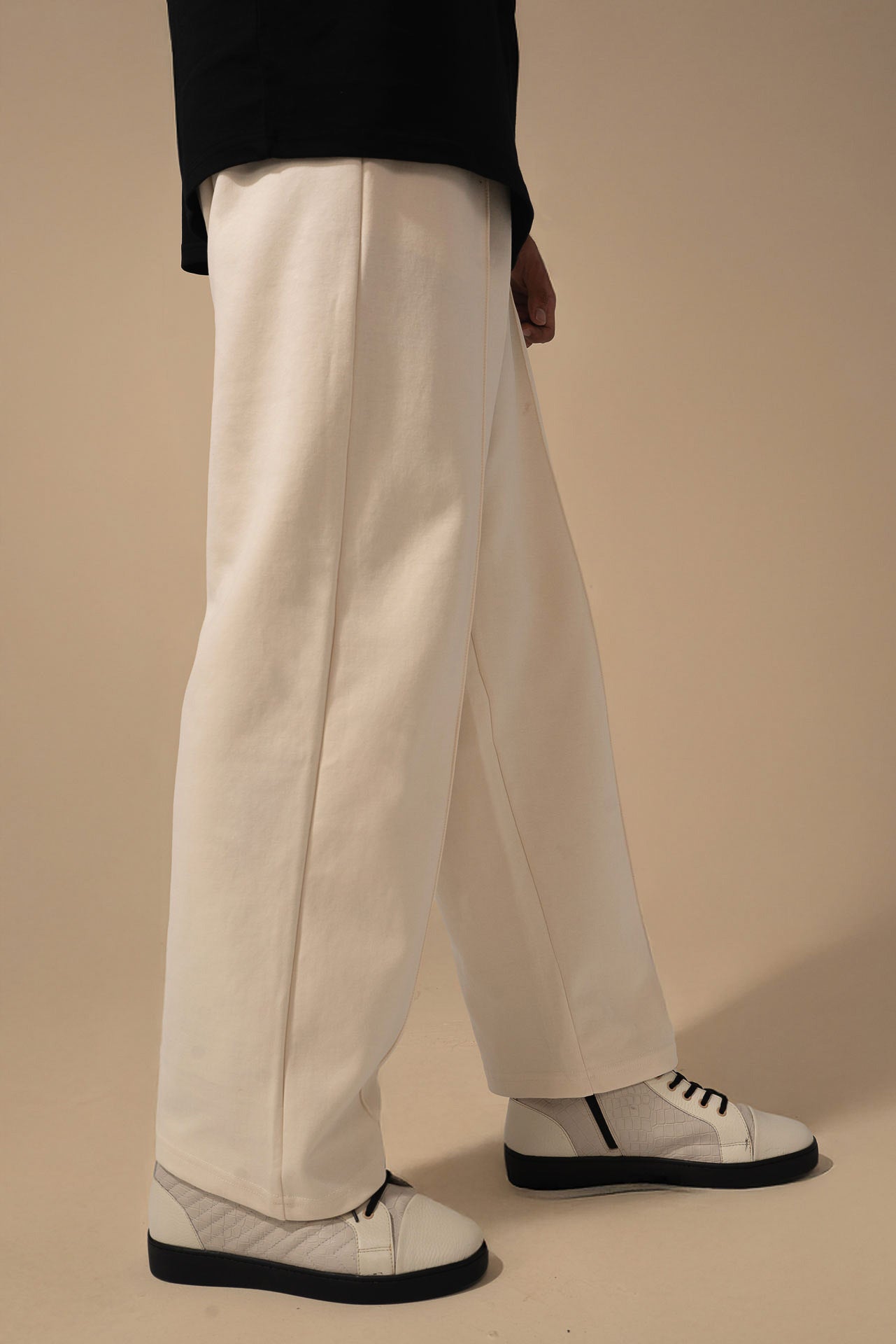 COMFORT FIT JOGGER WAIST TROUSERS